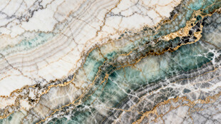 绿金相间大理石纹理