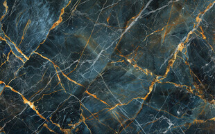蓝金大理石纹理