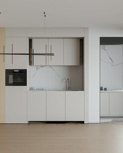 厨房直播间场景背景墙