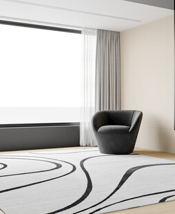 简约风舒适角落家居布置背景墙