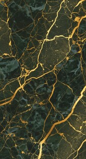 深绿金纹大理石纹理