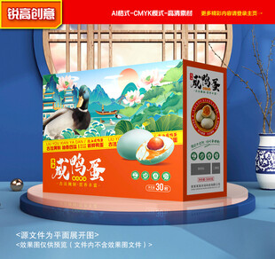 咸鸭蛋包装 烤鸭蛋礼盒