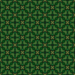 绿色几何图案背景纹理