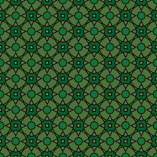 深绿色几何图案背景