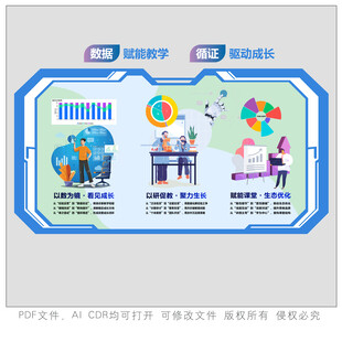 科技教育文化宣传展示墙