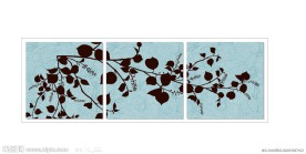 矢量无框画（花）