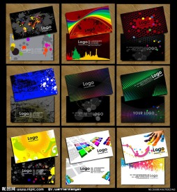 广告设计印刷包装行业名片