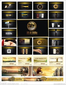 顶级地产VI全套（未注册LOGO 图片合层）