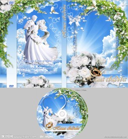 婚庆婚礼光盘和包装设计