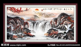 山水画图片 国画山水