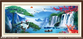 风景画 山水风景画