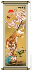 虎国画