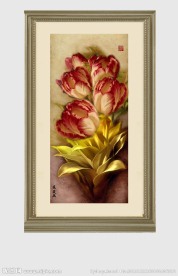 花卉 油画 装饰画