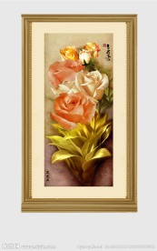花卉 油画 装饰画