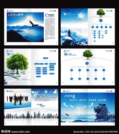 企业高档画册设计