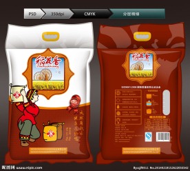 大米包装（展开图）