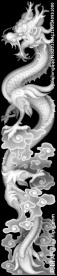 龙灰度图