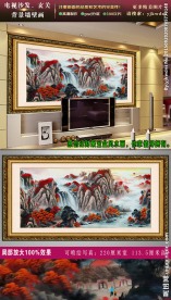 招财聚宝盆风水画