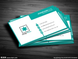 简约大气名片模板