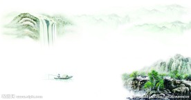 山水风景画 3D源文件