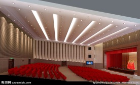 礼堂装饰 效果图