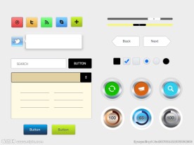 按钮图标标志标识移动界面设计