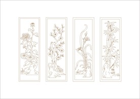 梅兰竹菊