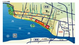 区位图 地产区位图 蓝色区位图