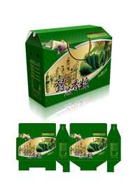 端午节粽子包装(平面图)