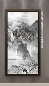 大理石山水