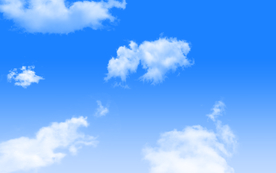 蓝天白云