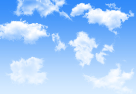 蓝天白云