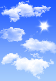 蓝天白云
