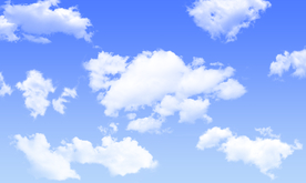蓝天白云