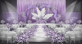 婚礼舞台效果图