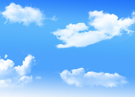 蓝天白云