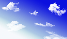 蓝天白云