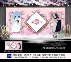婚礼照片墙