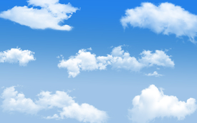 蓝天白云