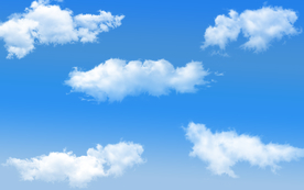 蓝天白云