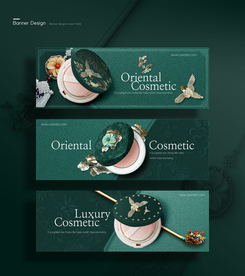 化妆品美妆海报电商banner