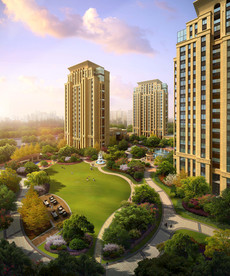 住宅效果图小区效果图景观效果图