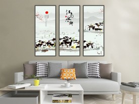 江南水乡装饰画