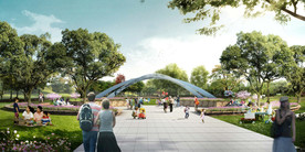 景观效果图园林效果图公园效果图