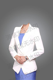 女性职业装素材半身西装