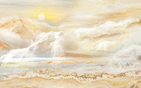 新款新石材背景墙 TIF分层