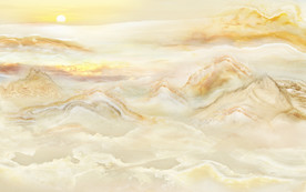 高端大气石纹山水 TIF分层