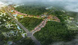 景观效果图公园效果图花海效果图