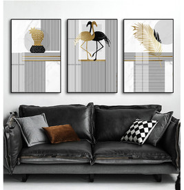 北欧三联装饰画