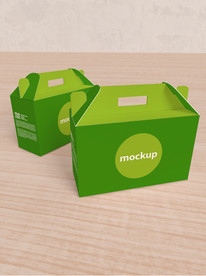 卡扣包装盒包装样机